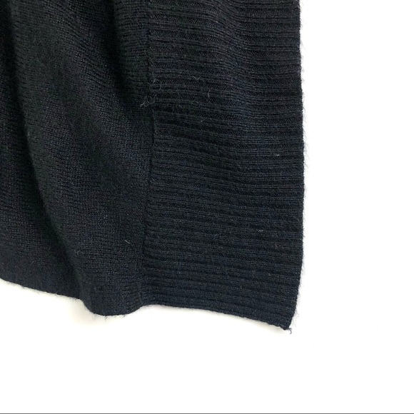 Bebe Handkerchief Black Tunic Sweater - Picture 7 of 9